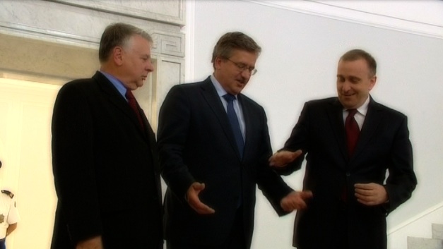 Trzech polityków w roli głowy państwa, lipiec 2010