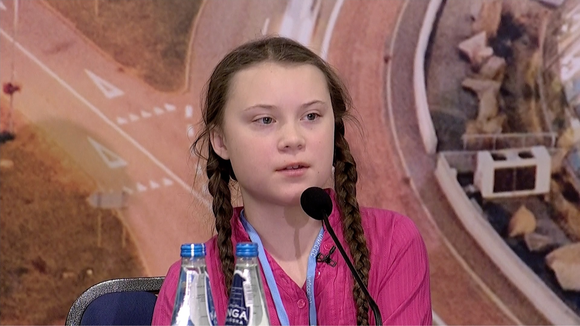 15-letnia Greta Thunberg w czasie COP24 w Katowicach