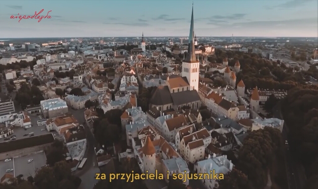 Polskie gratulacje z okazji 100-lecia niepodległości Estonii