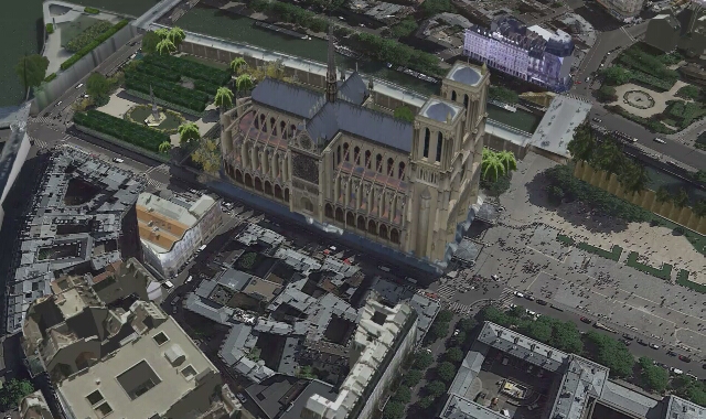 Tak wyglądała Notre Dame przed pożarem