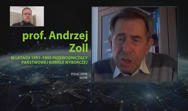Andrzej Zoll: naruszeniem prawa jest to, że już się drukuje karty do głosowania