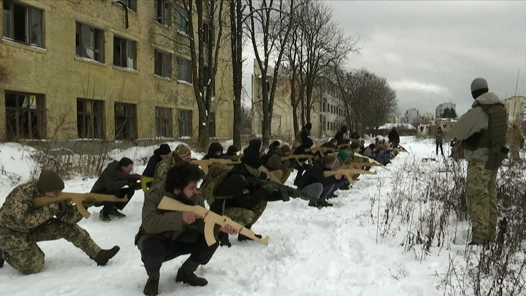 Ukraina przygotowuje się do ewentualnej rosyjskiej agresji. Trwają szkolenia cywilów