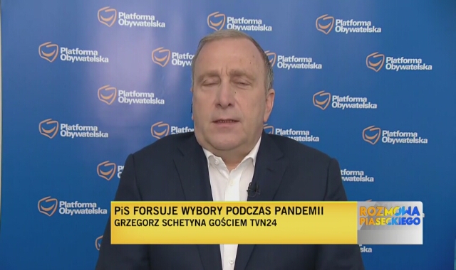 Grzegorz Schetyna o organizacji wyborów