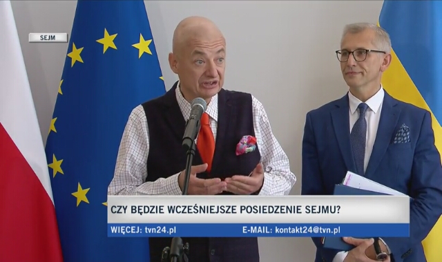 Senatorowie Michał Kamiński i Krzysztof Kwiatkowski o uchwalaniu ustaw