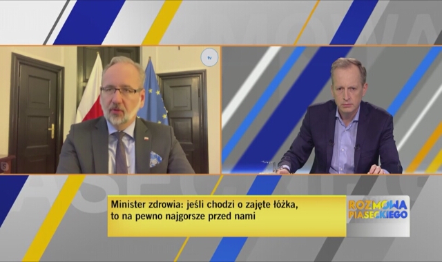 Minister zdrowia Adam Niedzielski: respiratorów nie zabraknie 
