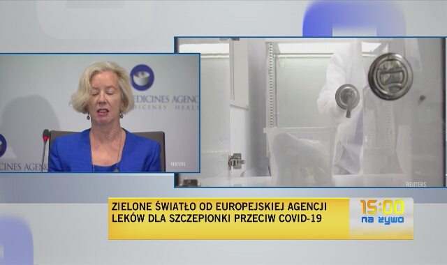 Europejska Agencja Leków: nasze wnioski są takie, że szczepionka spełnia rygorystyczne standardy Unii Europejskiej