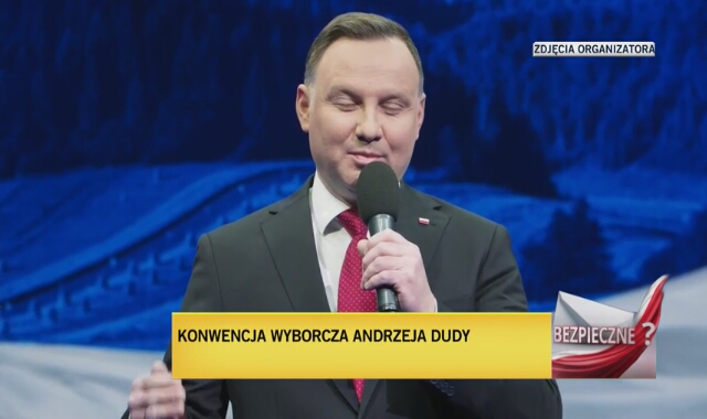 Konwencja programowa Andrzeja Dudy, 1 maja 2020