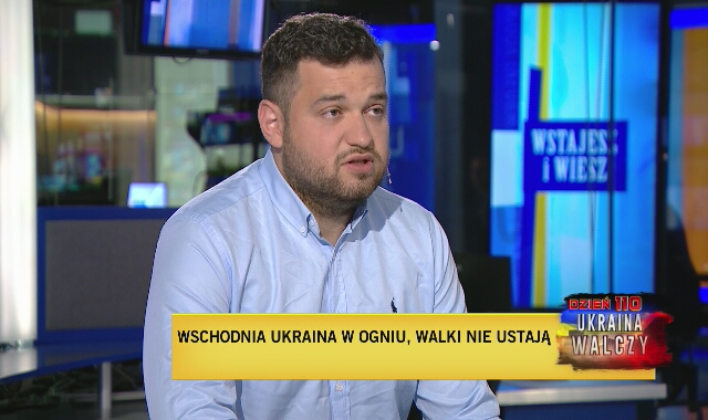 Mateusz Lachowski o tym, że brakuje żołnierzom ukraińskim broni 