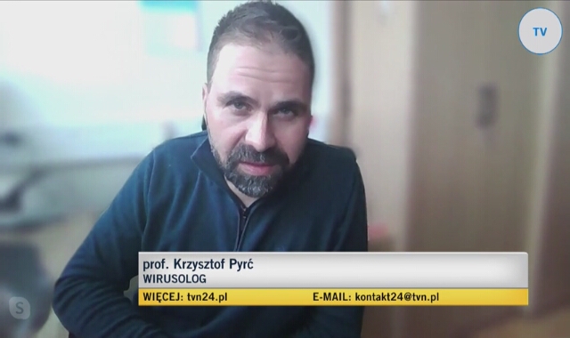 Prof. Krzysztof Pyrć: Szczepionki nas nie zawiodą, chociaż ich efektywność może być nieco mniejsza
