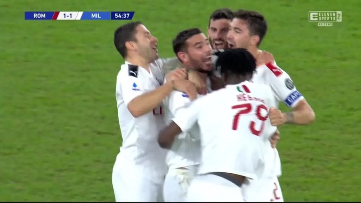 AS Roma - AC Milan 2:1. Skrót meczu [ELEVEN SPORTS]