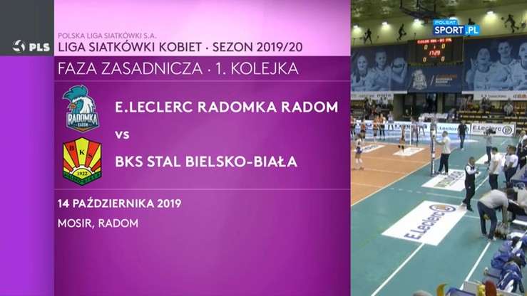 E. Leclerc Radomka Radom - BKS Stal Bielsko-Biała 1:3. Skrót meczu