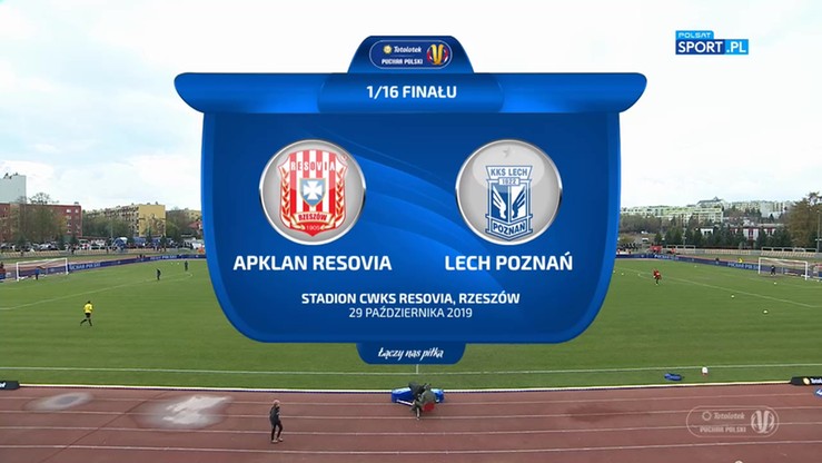 Apklan Resovia Rzeszów - Lech Poznań 0:4. Skrót meczu
