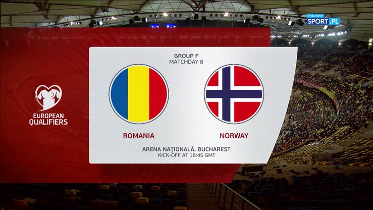 Rumunia - Norwegia 1:1. Skrót meczu