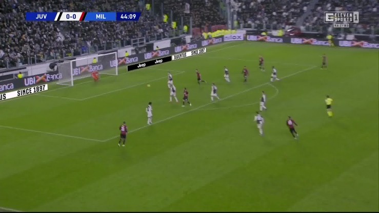 Juventus - AC Milan 1:0. Skrót meczu [ELEVEN SPORTS]