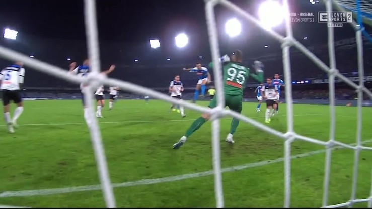 Napoli - Atalanta 2:2.  Skrót meczu i gol Milika [ELEVEN SPORTS]