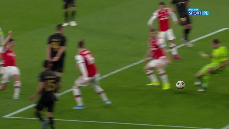Arsenal - Vitoria Guimaraes 3:2. Skrót meczu