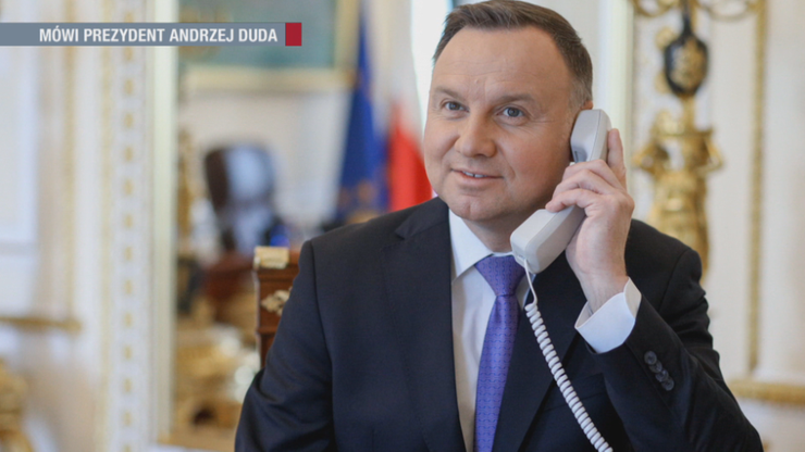 "Wzywam do spokoju". Prezydent Andrzej Duda skrytykował wystąpienie Jarosława Kaczyńskiego