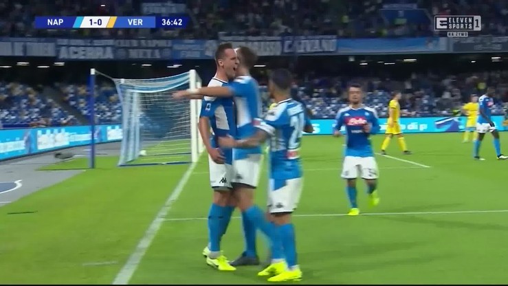 Napoli - Verona 2:0. Dwa gole Milika! Skrót meczu [ELEVEN SPORTS]