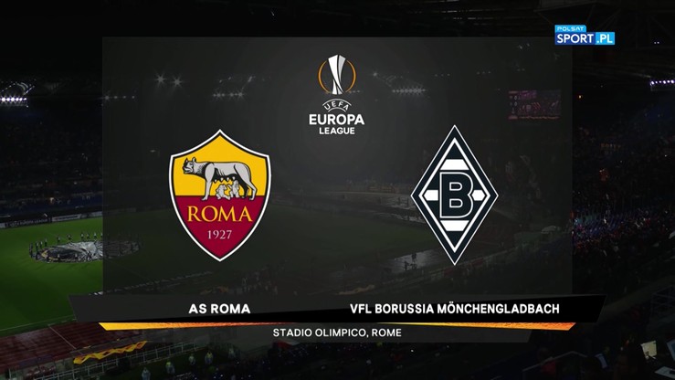 AS Roma - Borussia Moenchengladbach 1:1. Skrót meczu