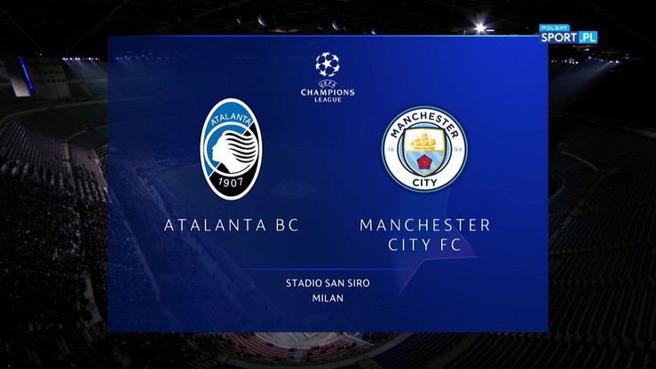 Atalanta - Manchester City 1:1. Skrót meczu