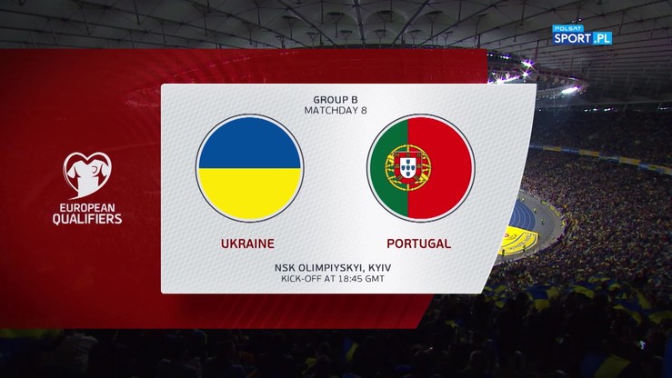 Ukraina - Portugalia 2:1. Skrót meczu