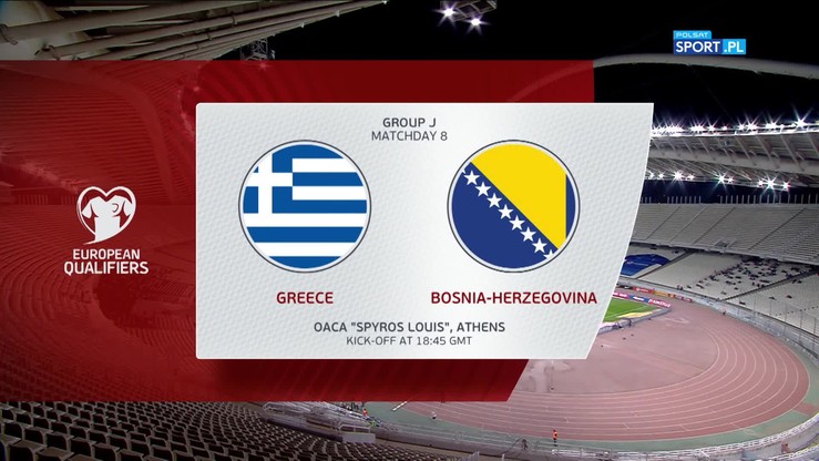 Grecja - Bośnia i Hercegowina 2:1. Skrót meczu 