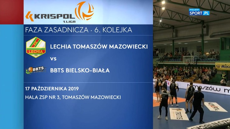 Lechia Tomaszów Mazowiecki - BBTS Bielsko-Biała 3:1. Skrót meczu