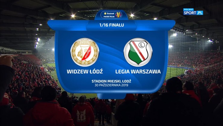 Widzew Łódź - Legia Warszawa 2:3. Skrót meczu