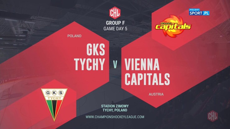 GKS Tychy - Vienna Capitals 4:2. Skrót meczu