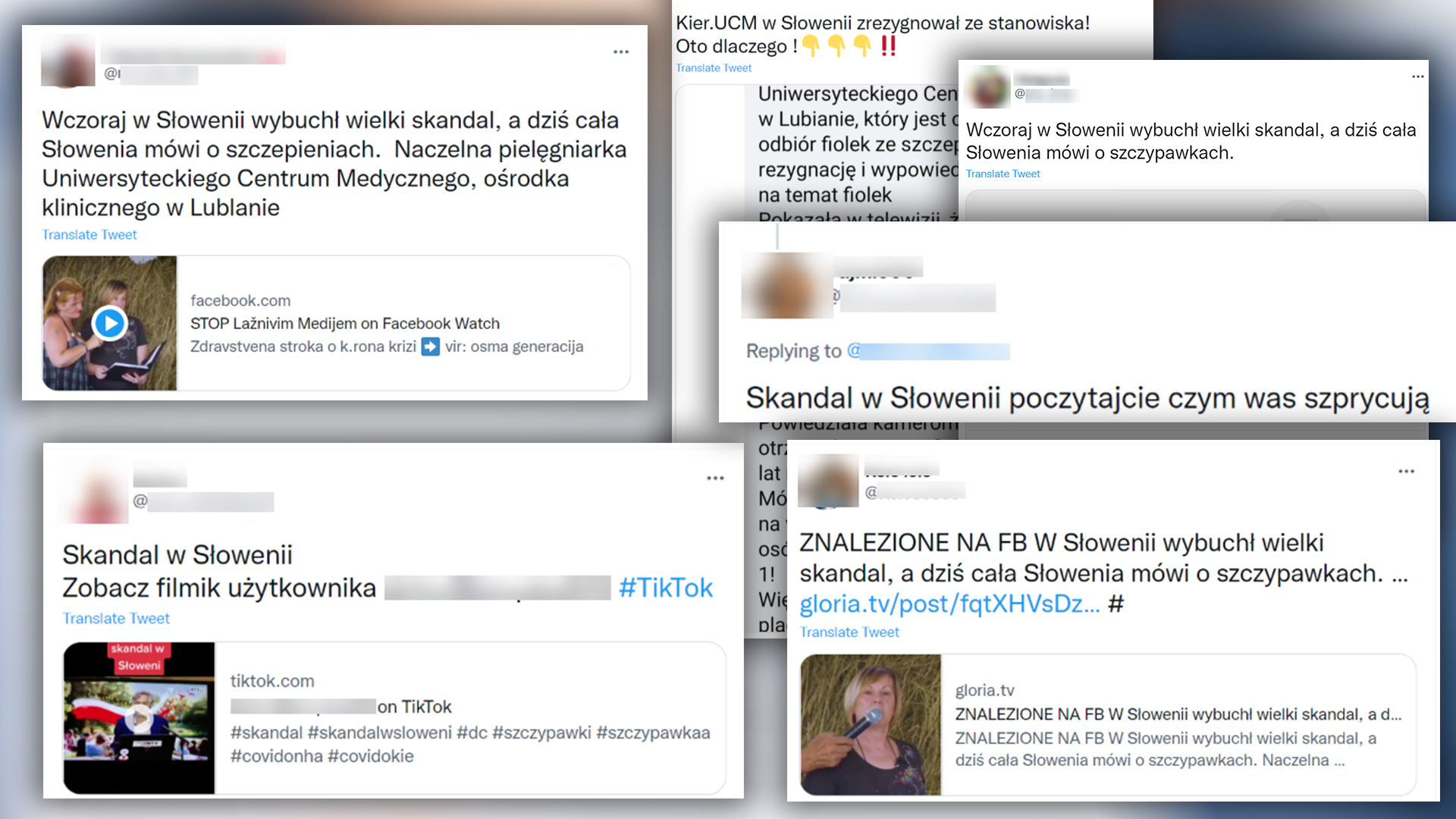 Internauci piszą o skandalu na Słowenii