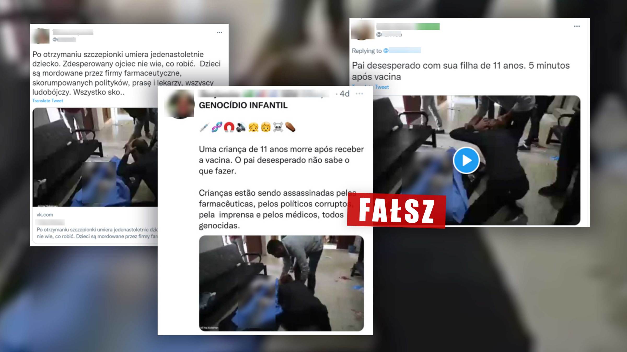 Wideo z fałszywym przekazem dotarło do Polski