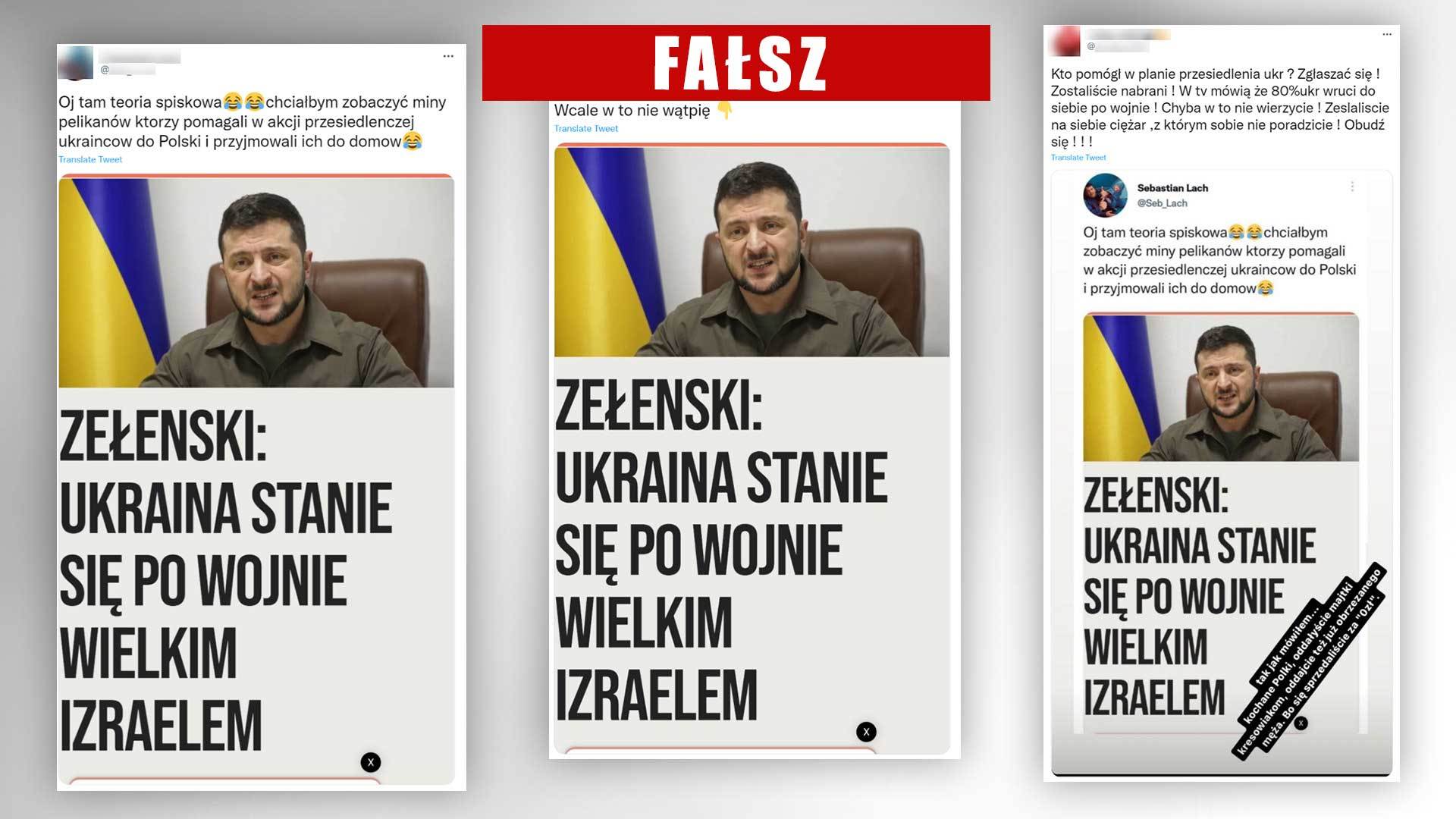 Zmanipulowane słowa ukraińskiego prezydenta krążą w sieci