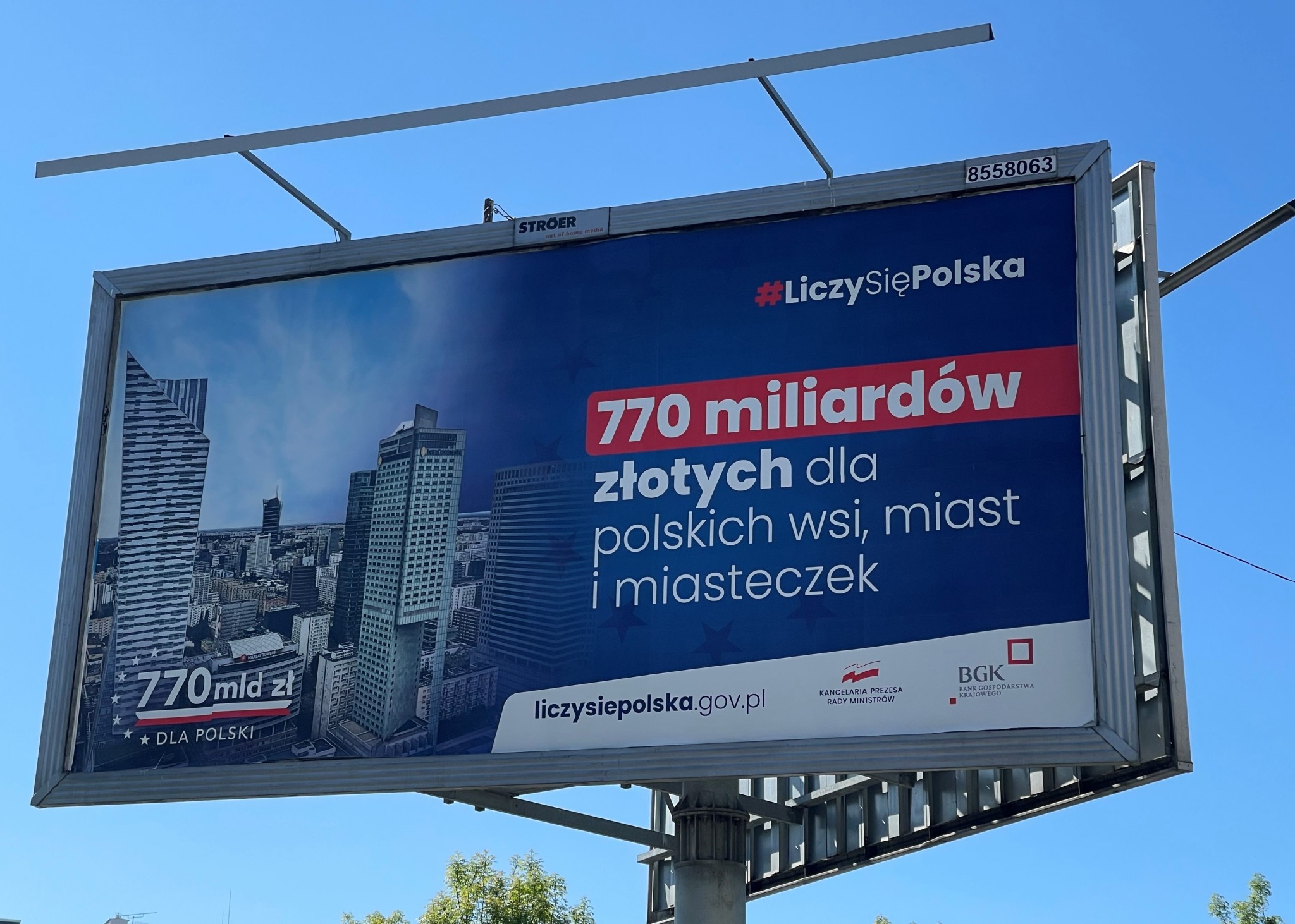 770 mld zł to kwota rozpropagowana w 2021 roku w wyniku rządowej kampanii #LiczysięPolska