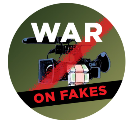 Logo strony i konta WarOnFakes