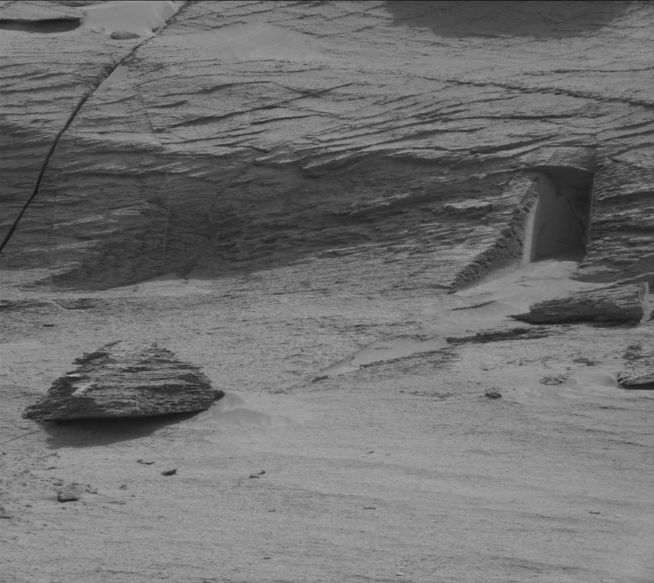 Zdjęcie wykonane przez łazik Curiosity 7 maja 2022 roku