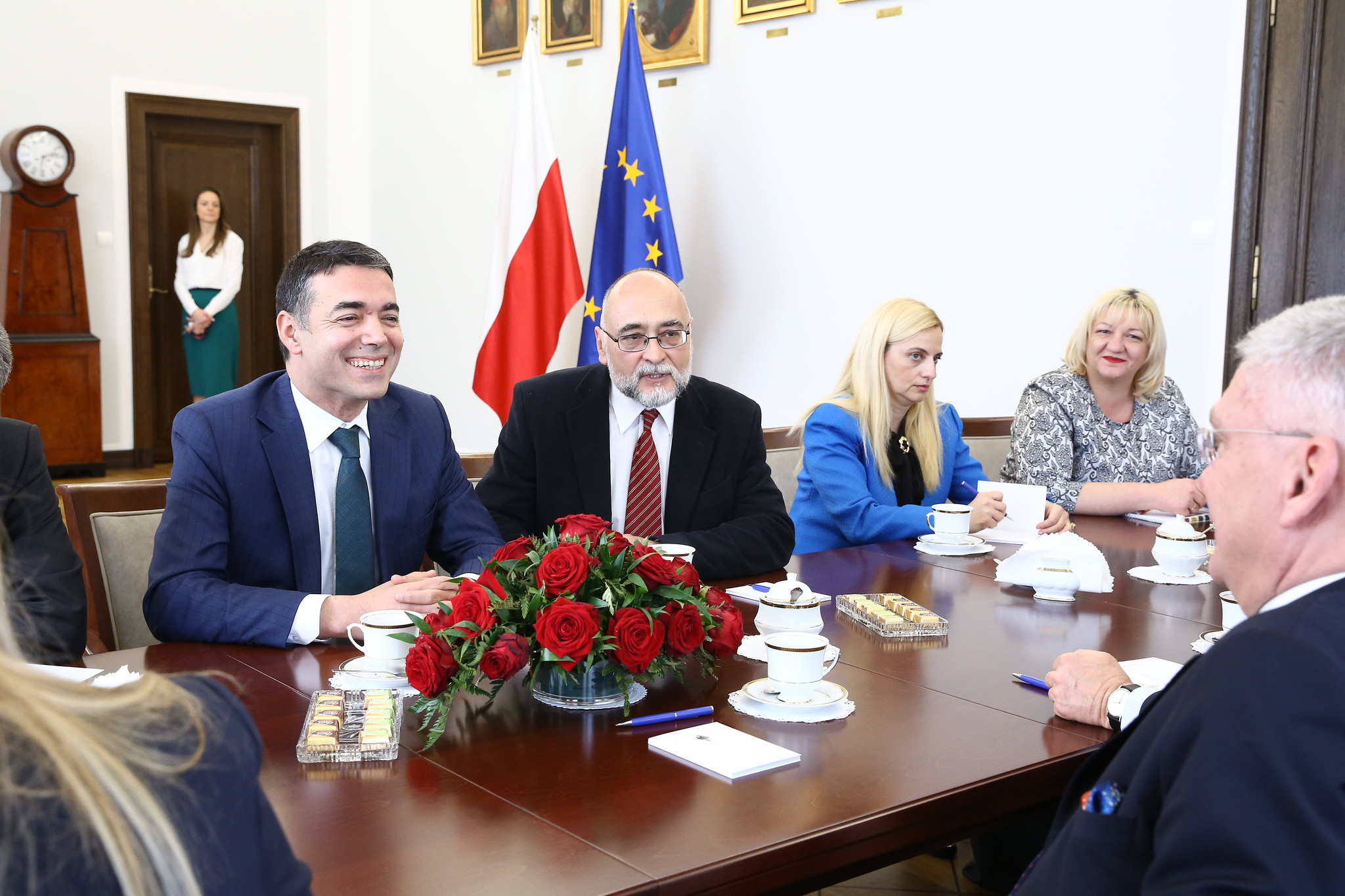 Wizyta ministra spraw zagranicznych Republiki Macedonii Północnej Nikoli Dimitrova, kwiecień 2019