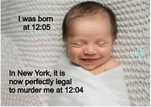"Urodziłem się o 12:05. W Nowym Jorku to całkowicie legalne, żeby zabić mnie o 12:04"